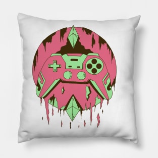 Pink Mint Gamer Controller Force Pillow