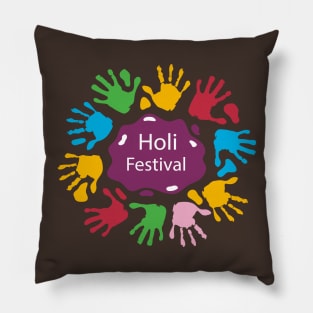 Holi Festival Pillow