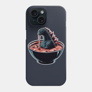 Godzilla Ramen 3 Phone Case