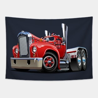 Cartoon truck Tapestry