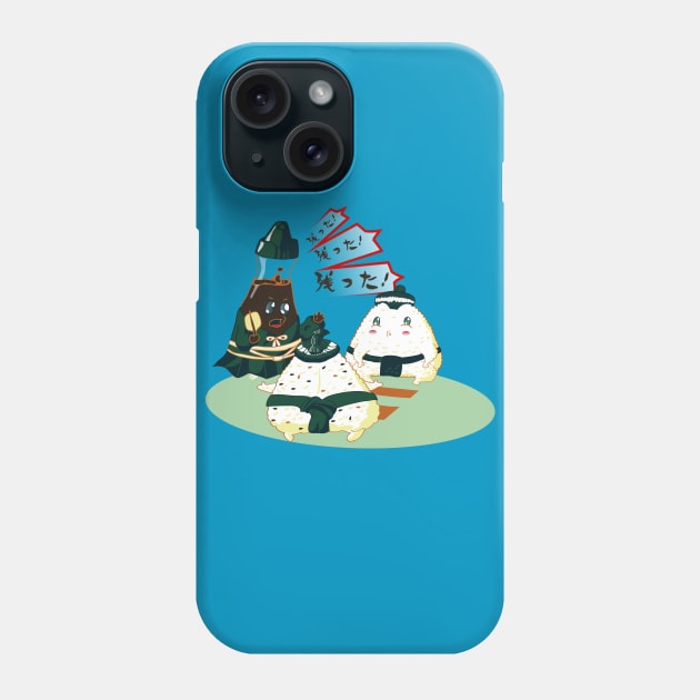 Riceball Rumble Phone Case by sonofafish