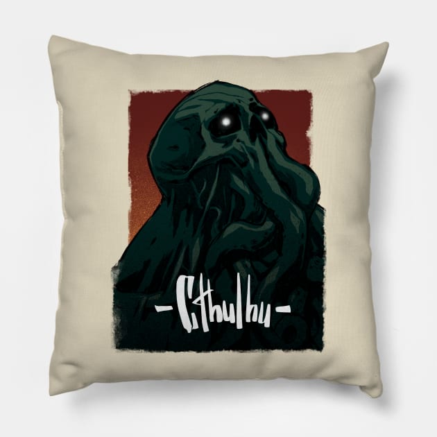 Cthulhu Pillow by Kotolevskiy