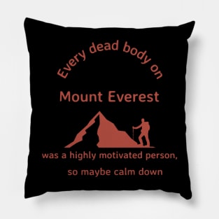 Every dead body on Mt. Everest Pillow