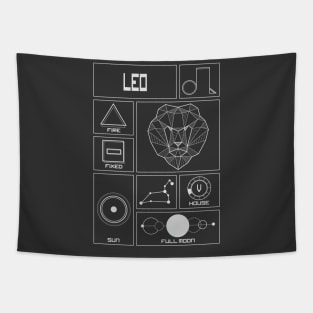 Leo Profile - Astrology Signs Tapestry