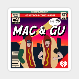 Mac & Gu Logo (Phase 4) Magnet