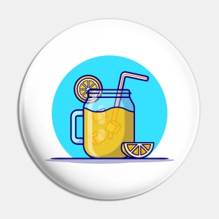 Orange Juice Cartoon Vector Icon Illustration (4) Pin