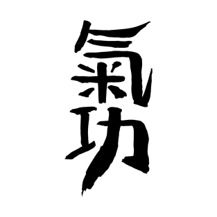 Qigong (Chinese) INK Calligraphy T-Shirt