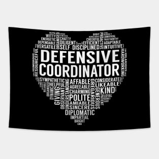 Defensive Coordinator Heart Tapestry