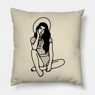 Cowgirl One Piece Pillow