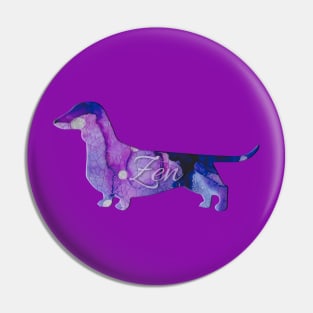 Zen Doggy Doxie Pin