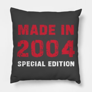 Made In 2004 - 19 Years of Happiness Pillow