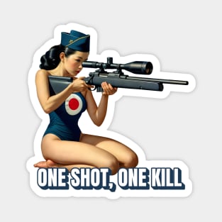 Sniper Girl Magnet