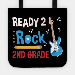 Ready To R0ck 2nd Grade Back To School T-shirt Tote