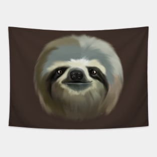 Happy Furry Sloth by MotorManiac Tapestry