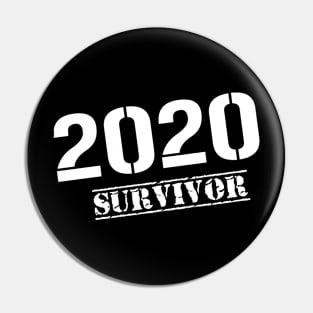 2020 survivor Pin