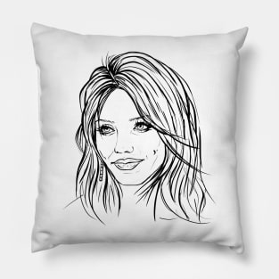 Cameron Diaz Pillow