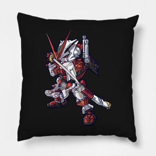 Astray Red Frame Deform Pillow