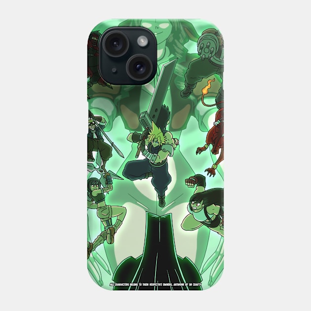 Crafty RPG Set: FF7 Phone Case by DrCrafty