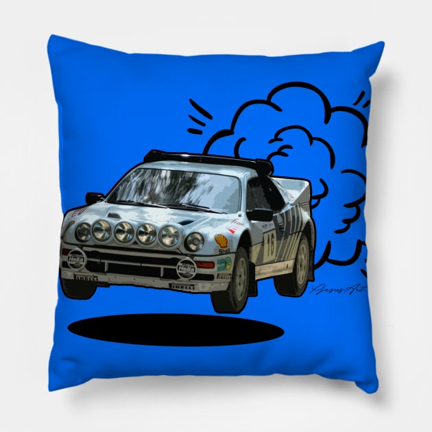 Ford RS200 Pillow by PjesusArt