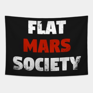 flat mars society Tapestry