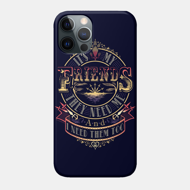 Xion's Resolve - Typography - Phone Case