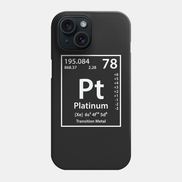 Platinum Element Phone Case by cerebrands