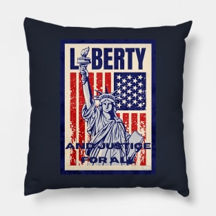 Liberty and Justice for All Pillow