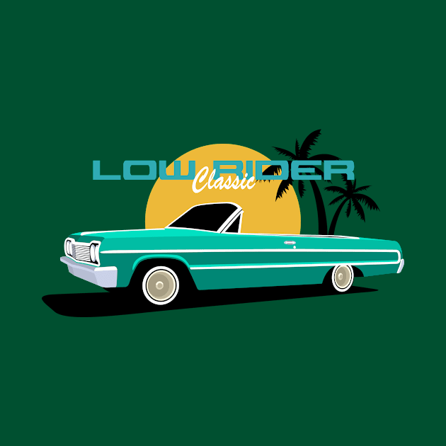 Low Rider Classic Car by masjestudio