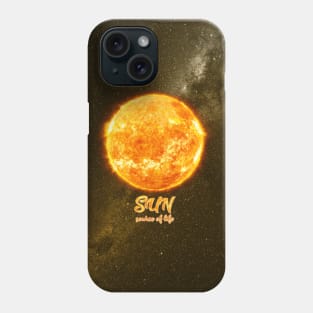 Sun: Source of Life V02 Phone Case