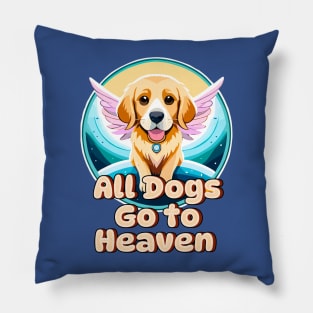 All Dogs Go to Heaven Pillow