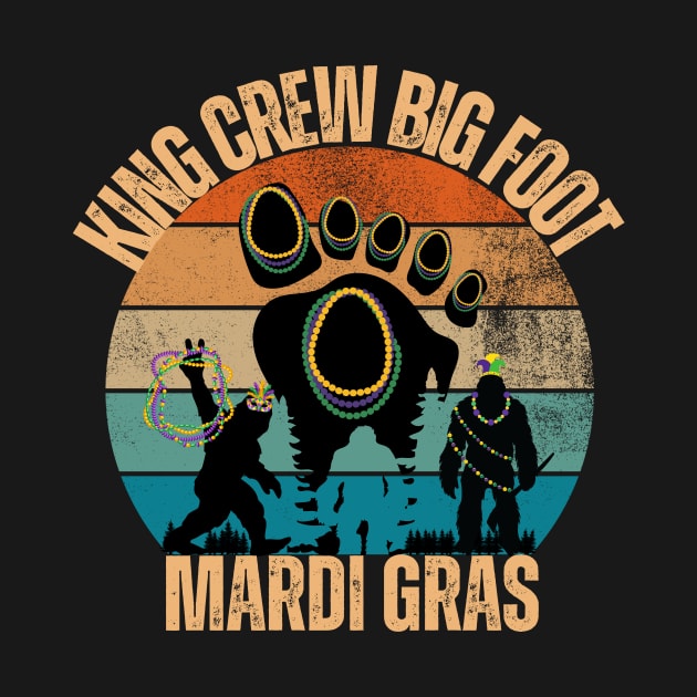 King crew big foot Mardi grase by Cutiepunks