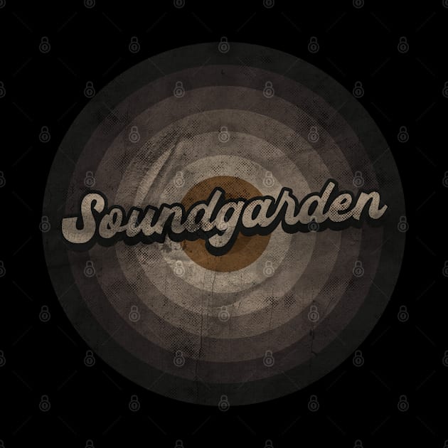 RETRO BLACK WHITE - Soundgarden by Yaon