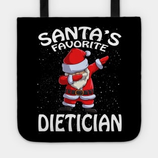 Santas Favorite Dietician Christmas Tote