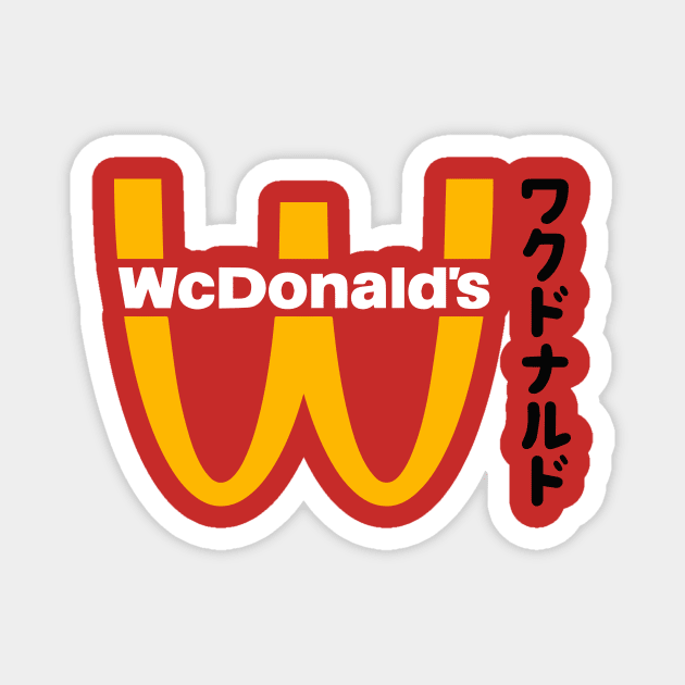 WcDonald's Magnet by SwittCraft