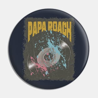 Papa Roach Vintage Vynil Pin