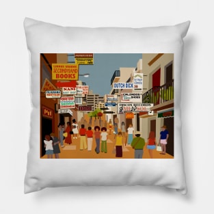 Compras En Torremolinos Pillow