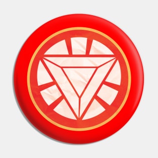 Iron Man Simple Logo Pin