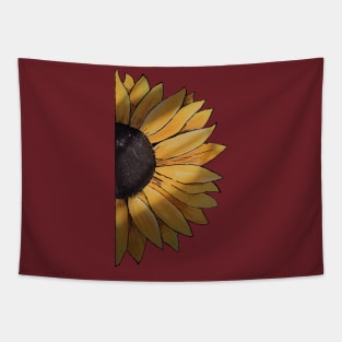 Sun Flower Ayhuemacha Tapestry