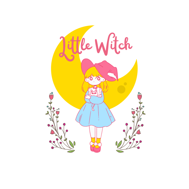 Cute Little Witch by FabDesign