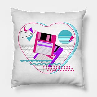 Heart of the 90s Pillow