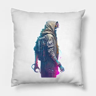 Cyberpunk Hacker - V1.02 Pillow