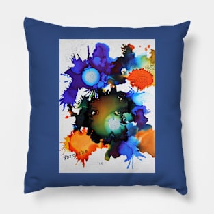 Breathe (happy art) Pillow