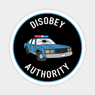 Disobey Authority Magnet