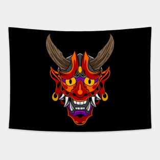 Oni Mask 3.5 Tapestry