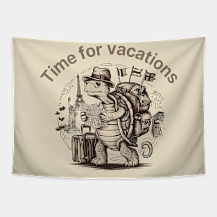 Time for vacations Tapestry