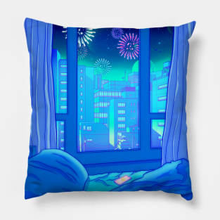 Tokyo Summer Dreams Pillow