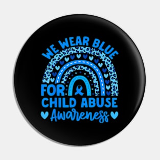 Blue Child Abuse Child Abuse Pin