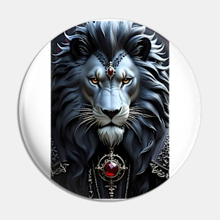 Magical Gothic Lion Pin