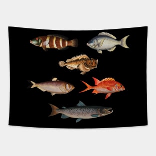 My Lucky Fishing Costume - Freshwater Fish Bass Tapestry