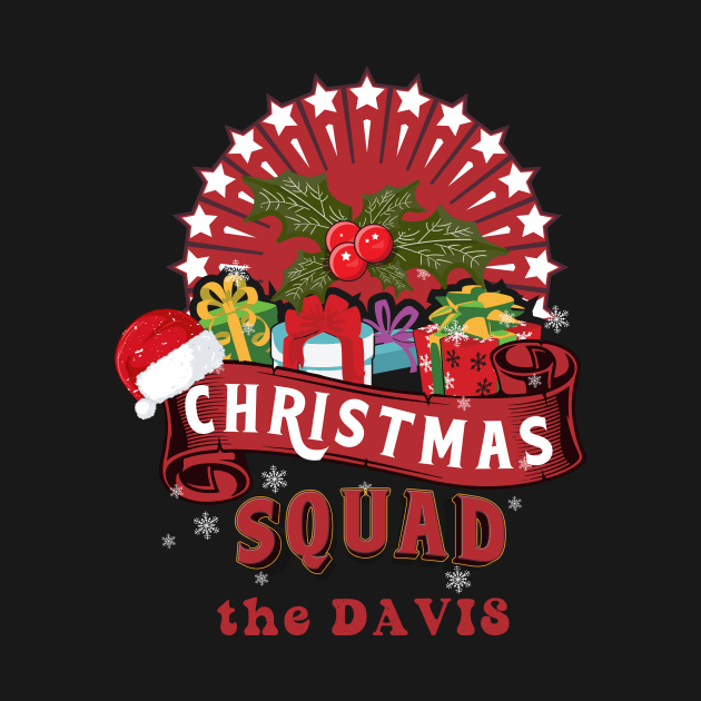 Christmas Family Squad  the Davis by HomeCoquette